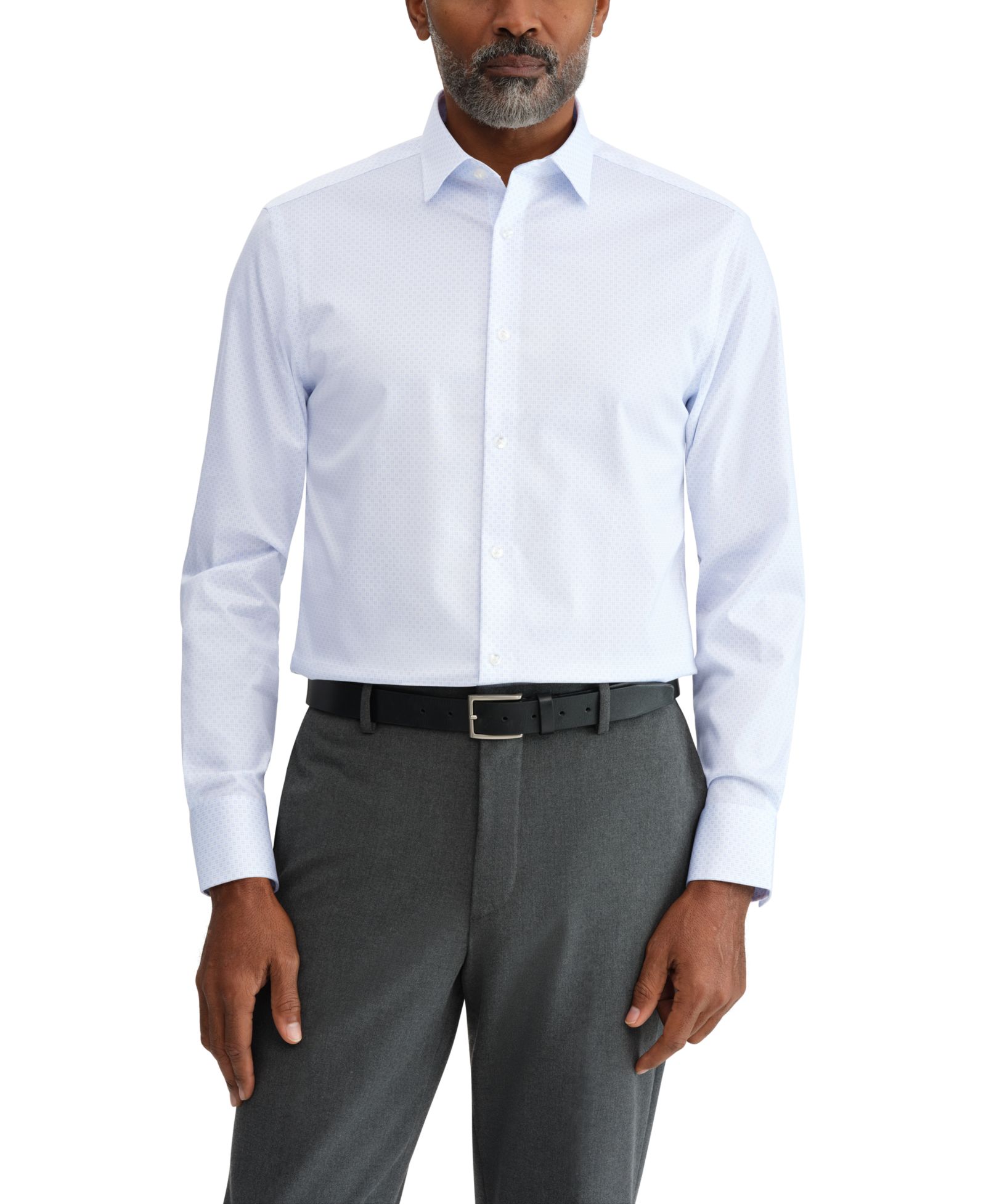 Men's Slim Fit Refined Cotton Stretch Shirt