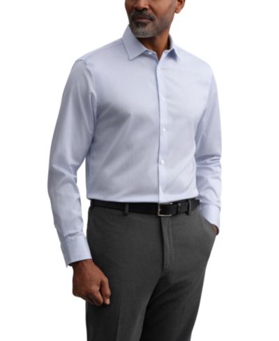 Calvin Klein Refined Cotton Stretch, Men's Slim Fit Dress Shirt