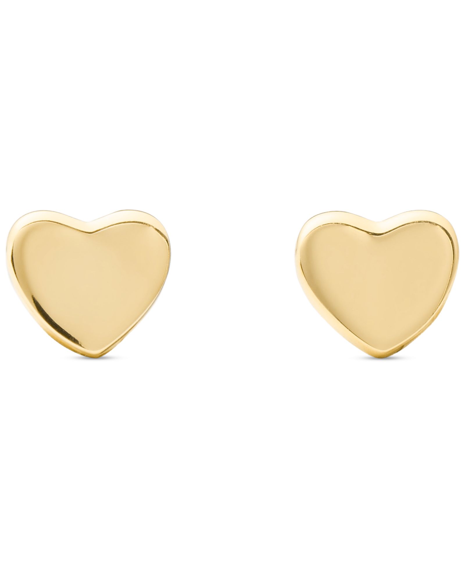 Серьги-гвоздики kate spade new york, золотистый металл, мини-сердечко
