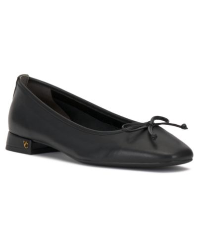 Vince Camuto Women's Jenlea Block Heel Ballet Flats