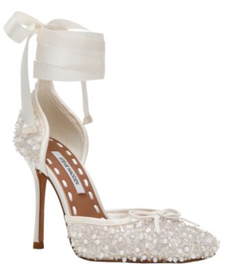 Женские туфли Steve Madden Larina Embellished Lace-Up High Heel Ballet Pumps