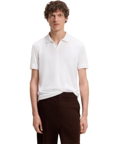 Мужская рубашка-поло BECKHAM x BOSS Cotton Silk