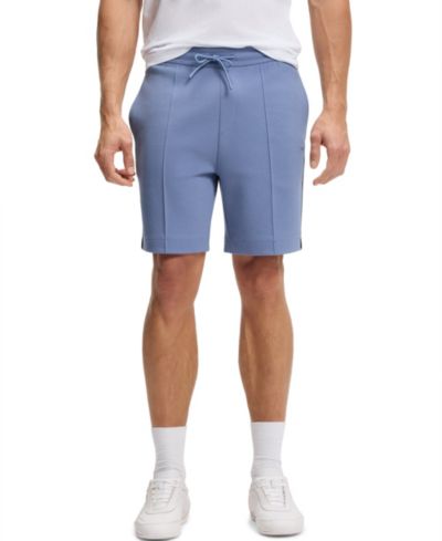 BOSS by Hugo Boss Men's Cotton-Blend Piping Trim Shorts