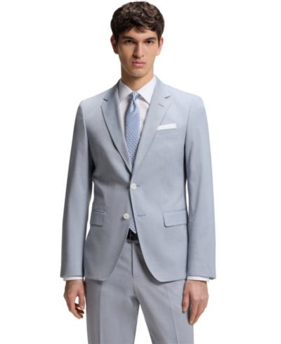 Мужской приталенный жакет BOSS by Hugo Boss Patterned Chiffon Slim-Fit