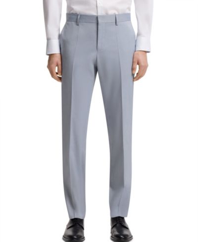 Hugo Boss Мужские брюки BOSS Patterned Stretch Chiffon Slim-Fit