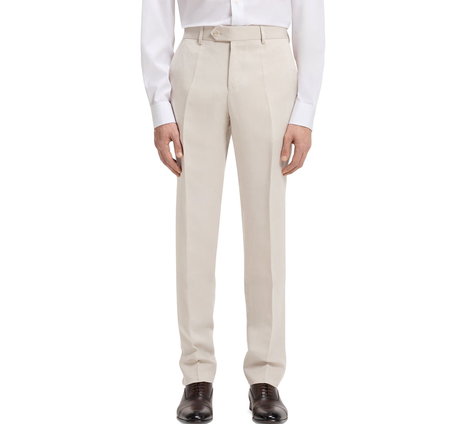 BECKHAM x BOSS Men's Micro Pattern Slim-Fit Pants