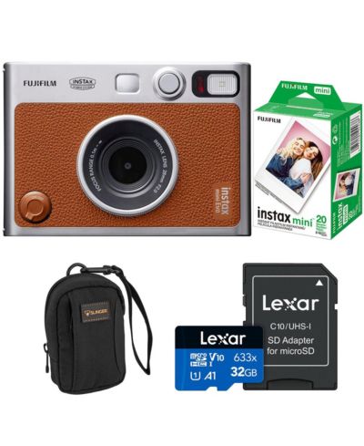 Fujifilm Mini Evo 4.9MP Bluetooth Hybrid Instant Film Camera
