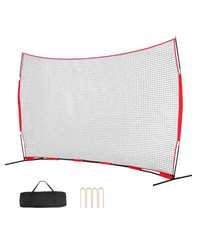 Спортивная сетка Mecale Barricade Backstop Net, 16 x 10 ft с сумкой для переноски