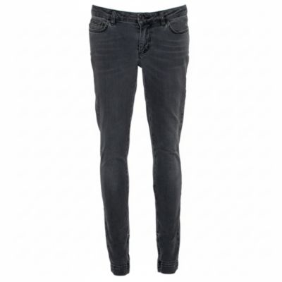 Женские джинсы Dolce & Gabbana Slim Fit светло-серого цвета