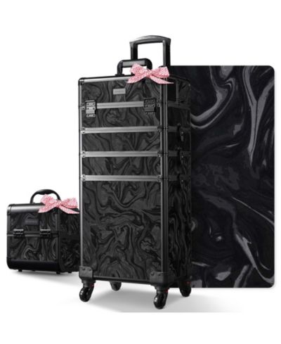 Кейс для макияжа Byootique Rolling Makeup Train Case с органайзером