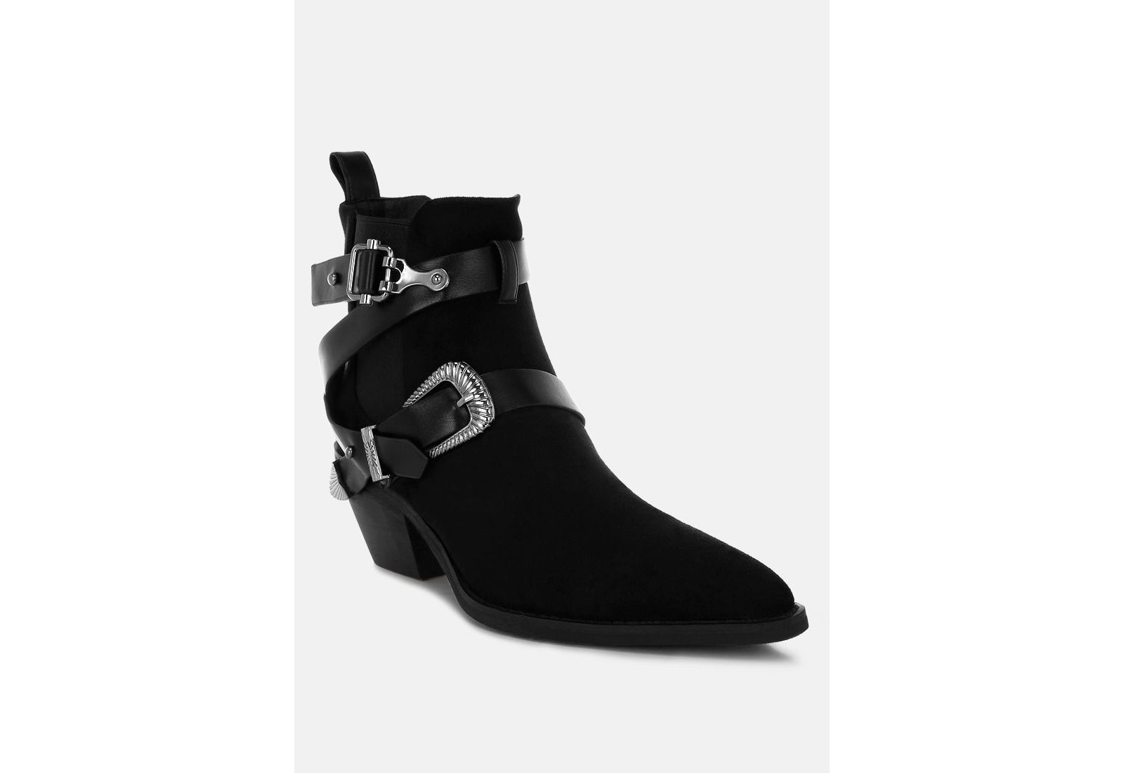 Женские сапоги London Rag Raveta Microfiber Buckle Strap Western