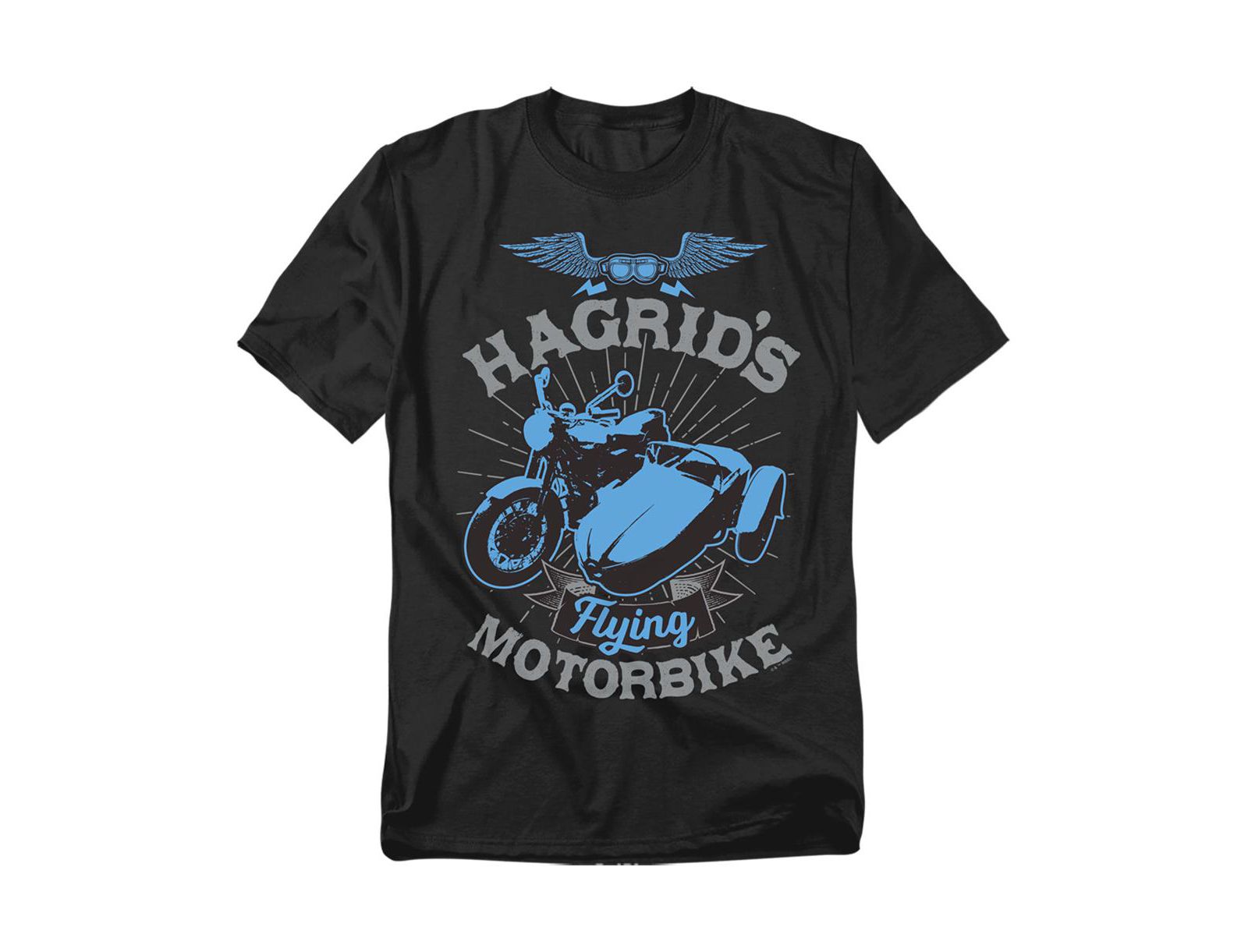 Harry Potter Men's Hagrids Flying Motorbike T Shirt