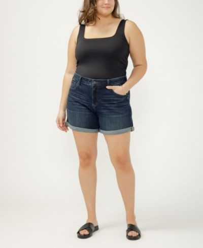 Джинсовые шорты Silver Jeans Co. Plus Size Boyfriend