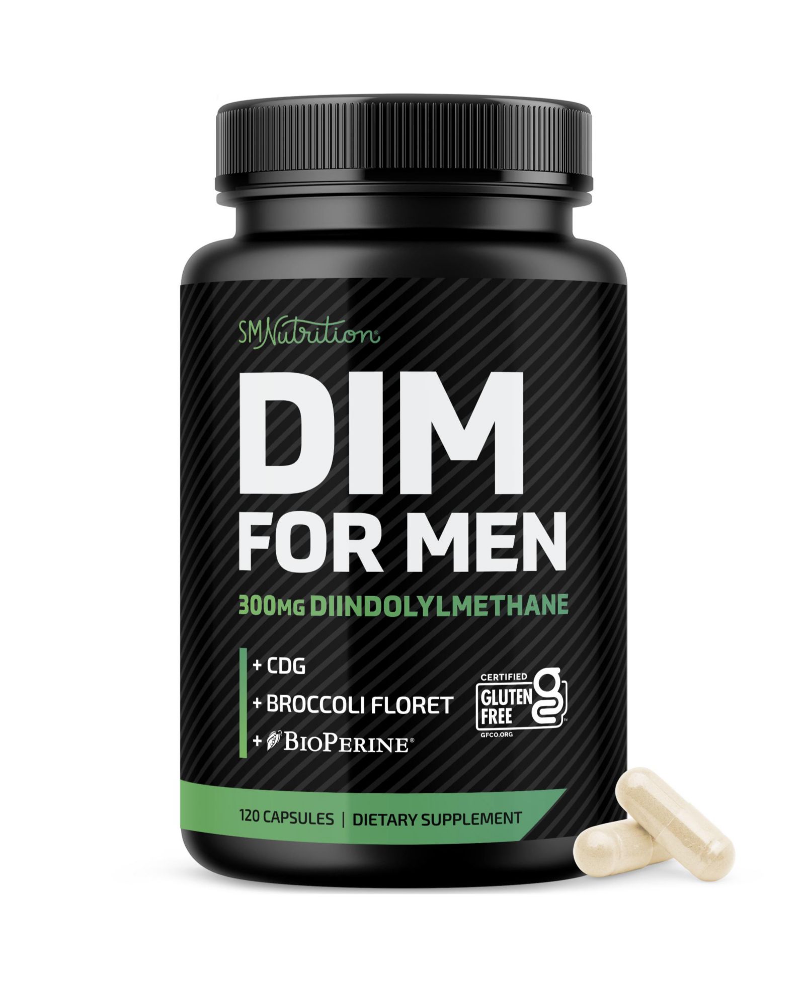 Капсулы SMNutrition DIM 300mg Complex для мужчин 120 шт