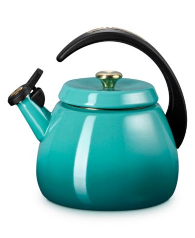 Le Creuset Эмалированный стальной чайник Cloche, 2.2-Quart