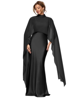 XSCAPE Women's Overlay Dress