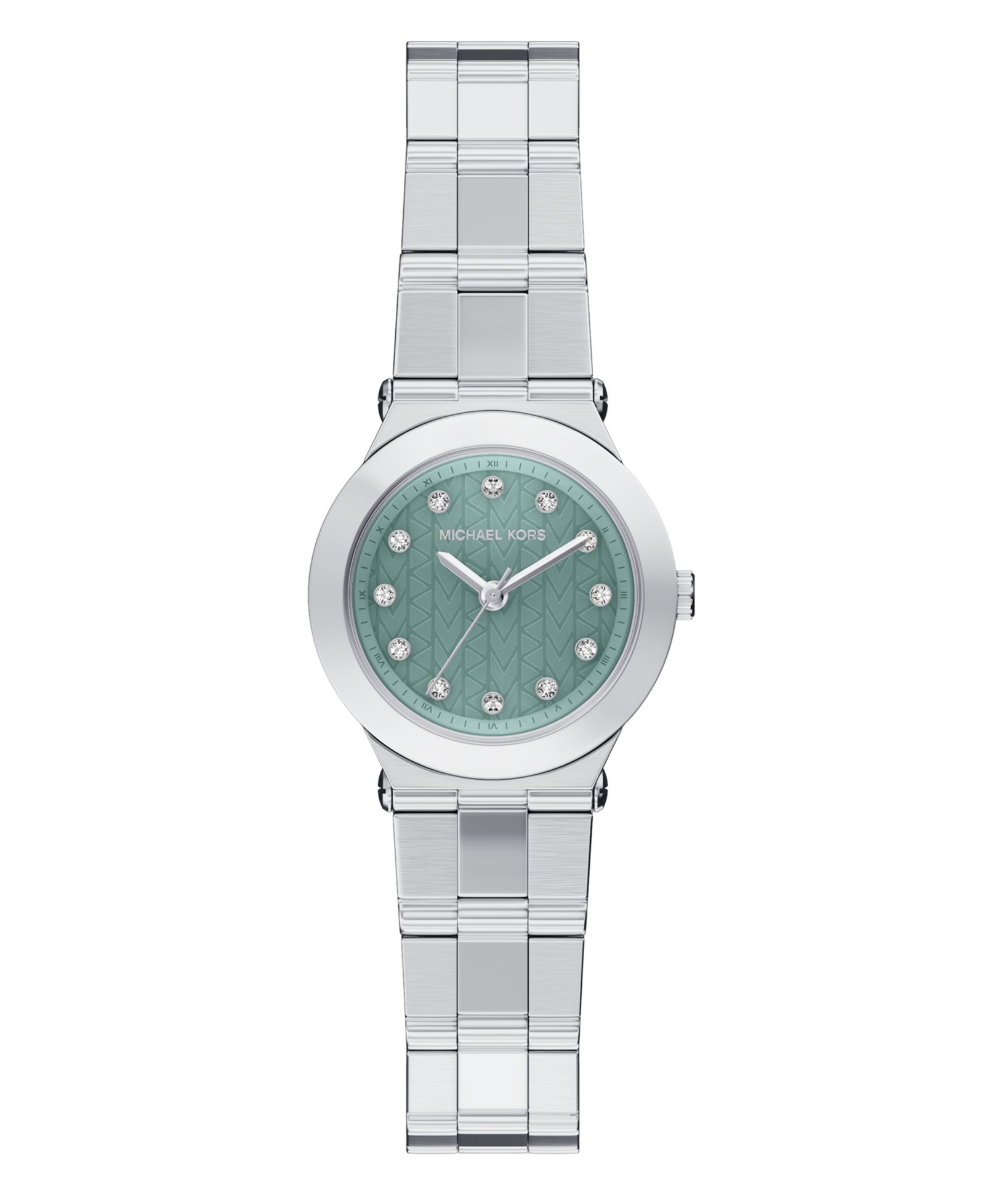 Michael Kors Женские часы Billie Three-Hand, серебристый стальной корпус, 26mm