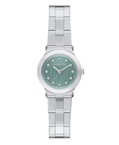 Michael Kors Женские часы Billie Three-Hand, серебристый стальной корпус, 26mm