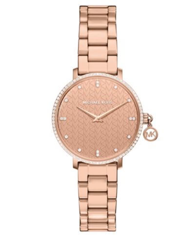 Michael Kors Женские часы Pyper Rose Gold-Tone, 32mm