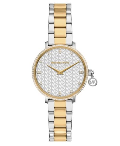 Michael Kors женские часы Pyper Two-Hand из нержавеющей стали 32mm