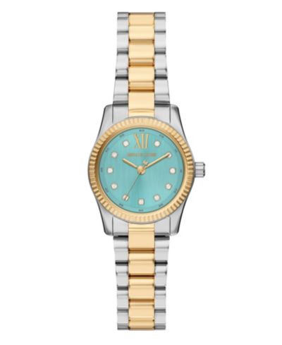 Женские часы Michael Kors Lexington Three-Hand Two-Tone Stainless Steel 26mm