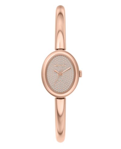 Michael Kors Женские часы Maude Rose Gold-Tone Stainless Steel 21mm