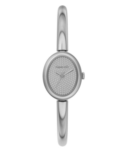 Женские серебристые часы Michael Kors Maude Three-Hand, 21mm