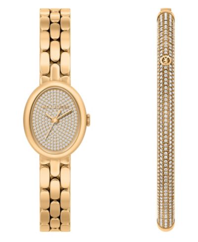 Комплект из часов и браслета Michael Kors Maude Gold-Tone