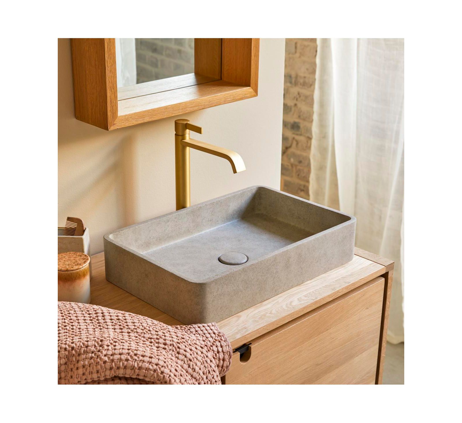 Раковина Tikamoon Iris cream terrazzo