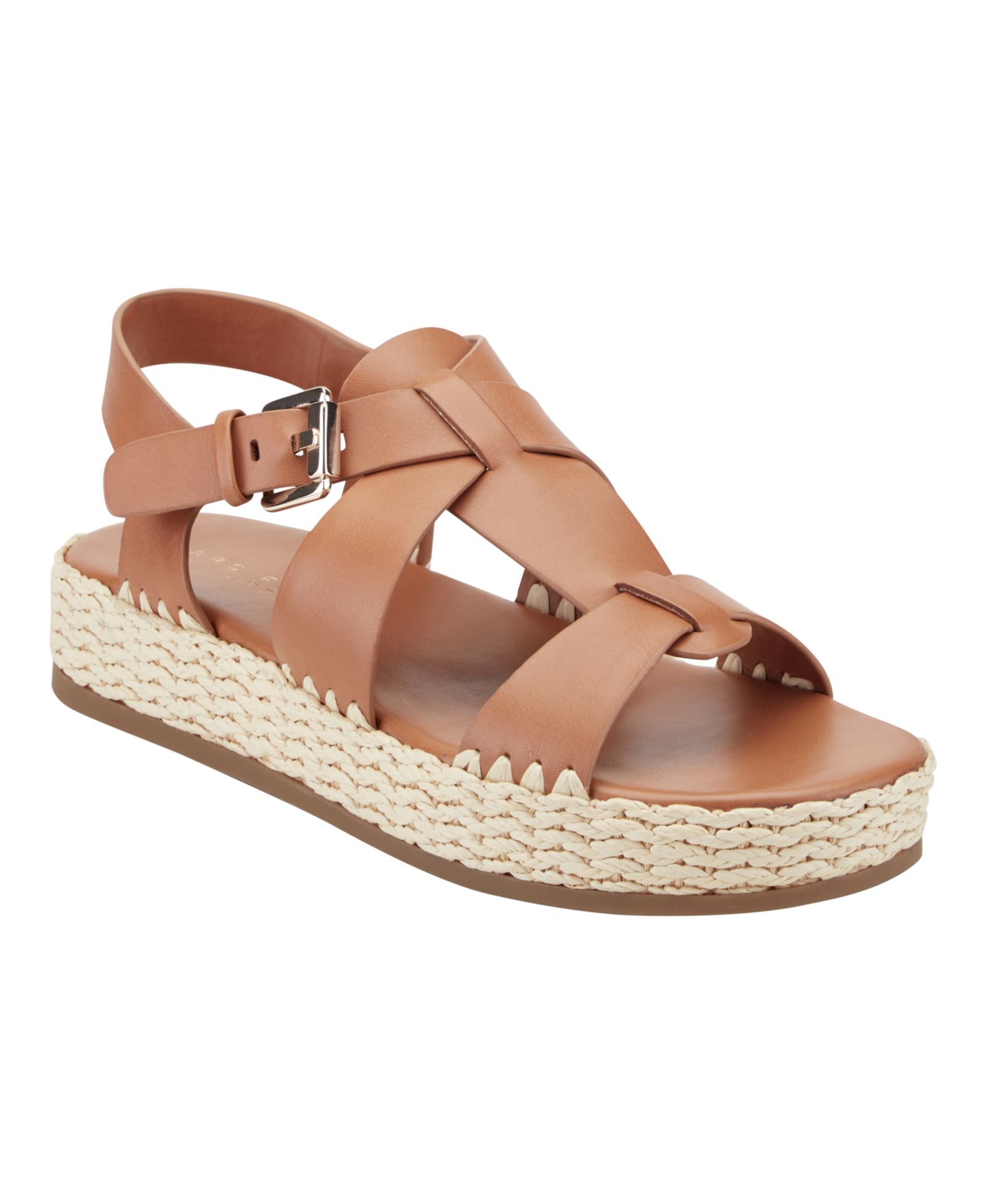 Marc Fisher LTD Women's Elissa Fisherman Flat Platform Sandals