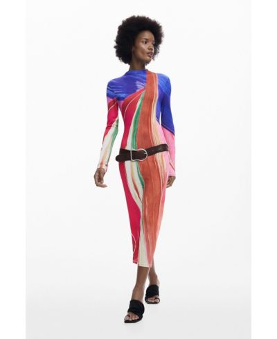 Женское вязаное платье Desigual arty