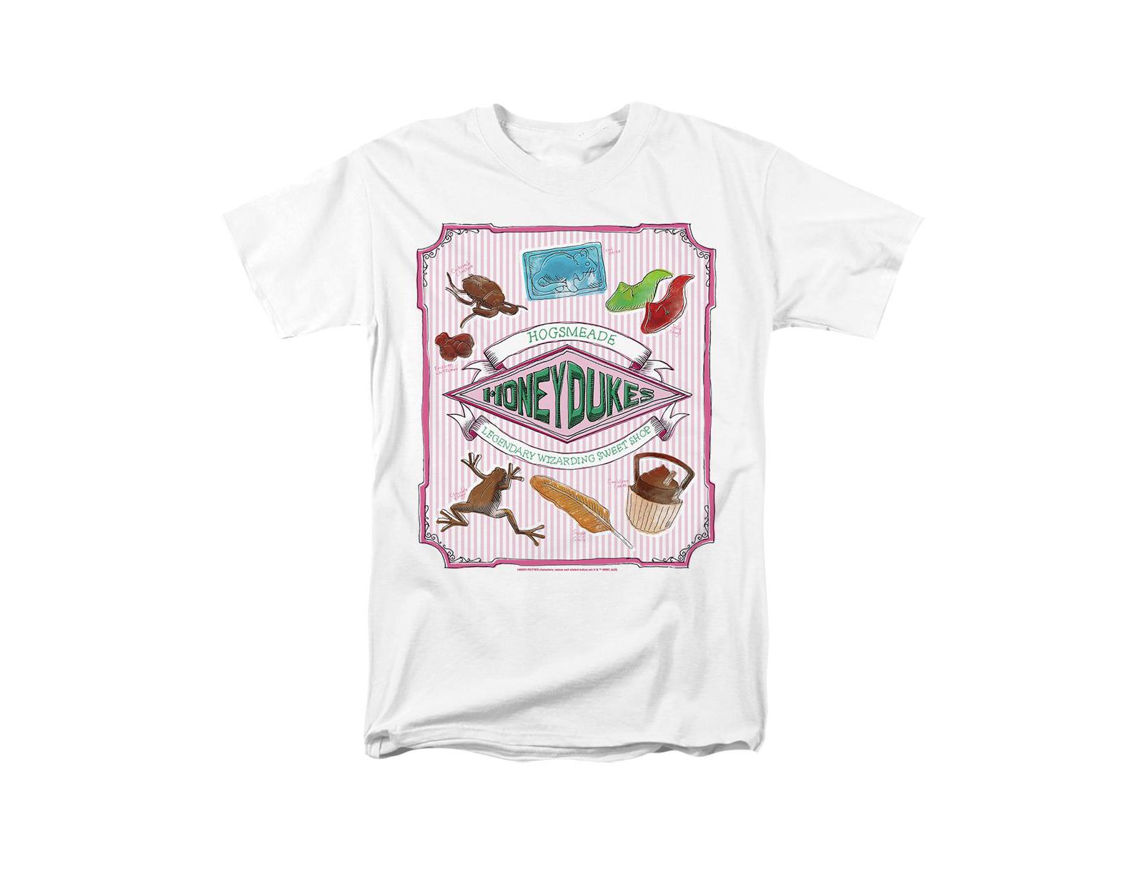 Harry Potter Men's Honeydukes Hogsmeade Label T Shirt