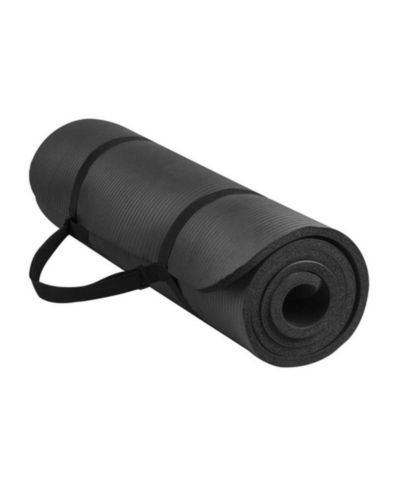 BalanceFrom Fitness GoYoga 71x24in Anti Tear Exercise Yoga Mat with Strap