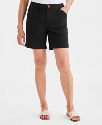 Style & Co Plus Size шорты Utility Cuffed