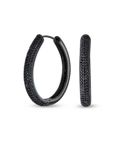 Серьги Bling Jewelry с крупным цирконием