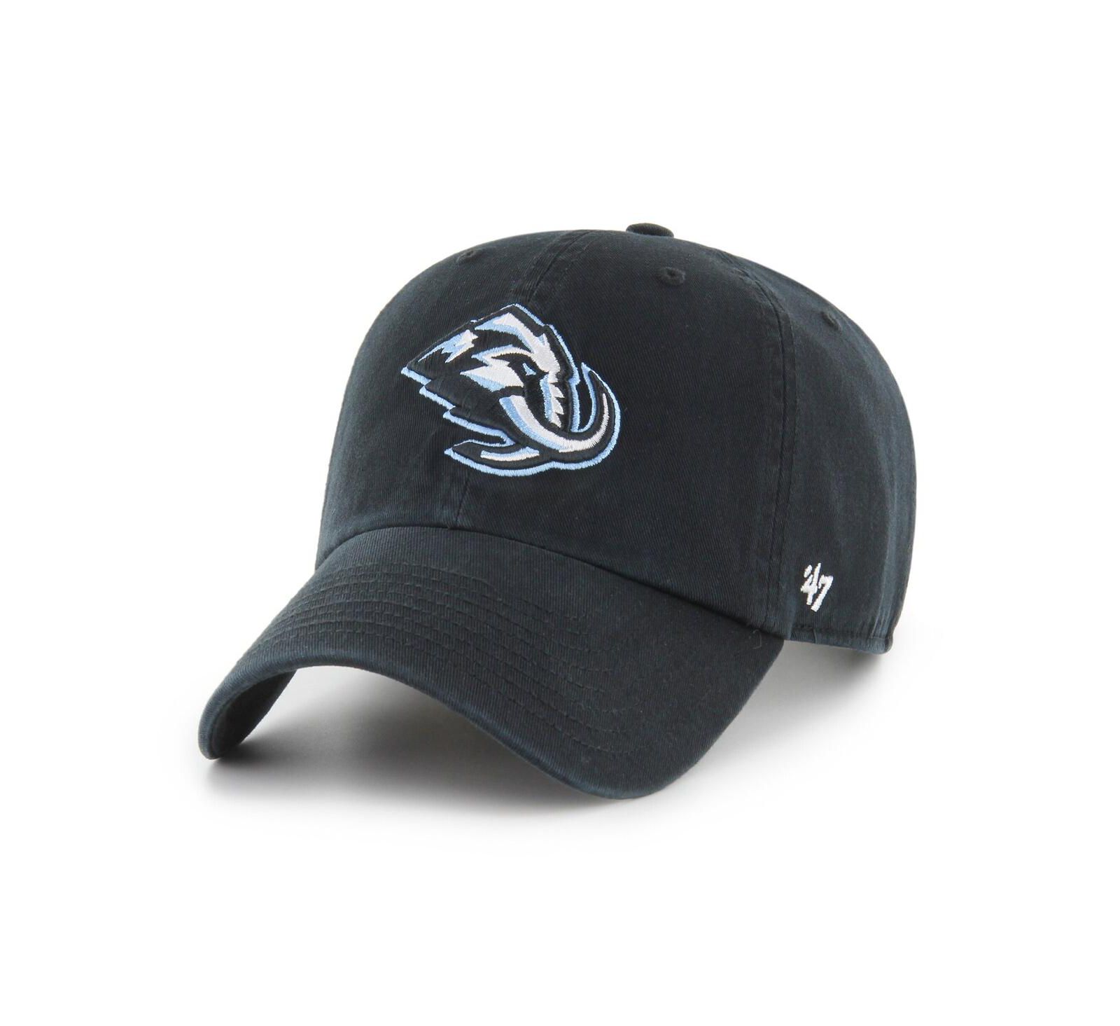 Регулируемая кепка '47 Brand Utah Mammoth Logo Clean Up Black