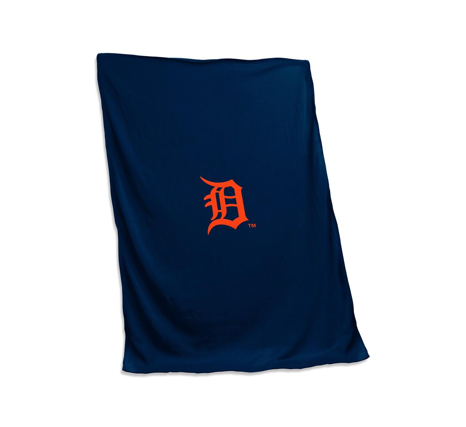Свитшот-плед Logo Brands Detroit Tigers 54'' x 84''