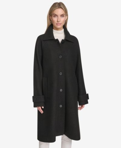 Мужской Пальто Andrew Marc Jupiter Wool Blend Balmacaan