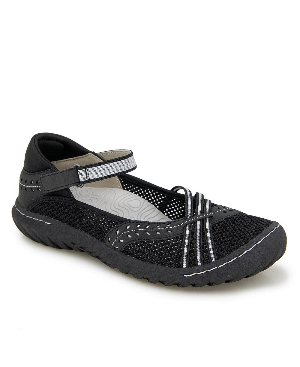 JBU Women's Maya Casual Mary Jane Flats