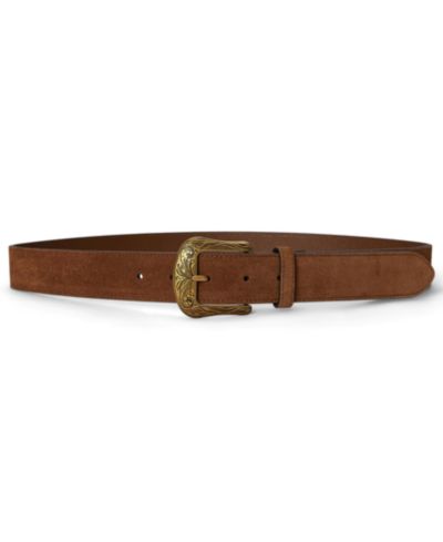 Lauren Ralph Lauren ремень Suede Western