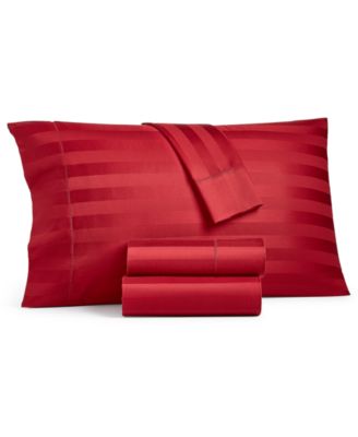Комплект простыней Charter Club, полоска, 550 Thread Count, 100% хлопок, Queen