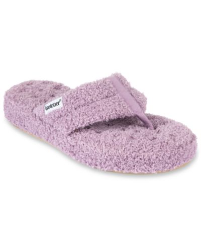 Женские тапочки Isotoner Signature Cozy Plush Joey Flip Flop