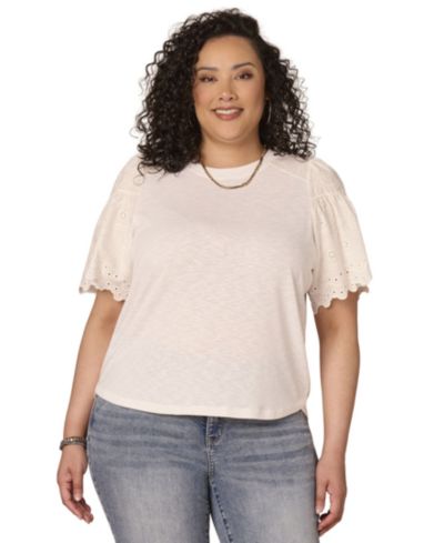 Democracy Plus Size Crewneck Top