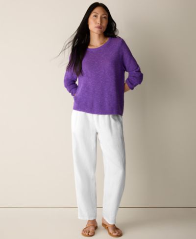 Eileen Fisher Женский джемпер с длинным рукавом, Regular & Plus Size