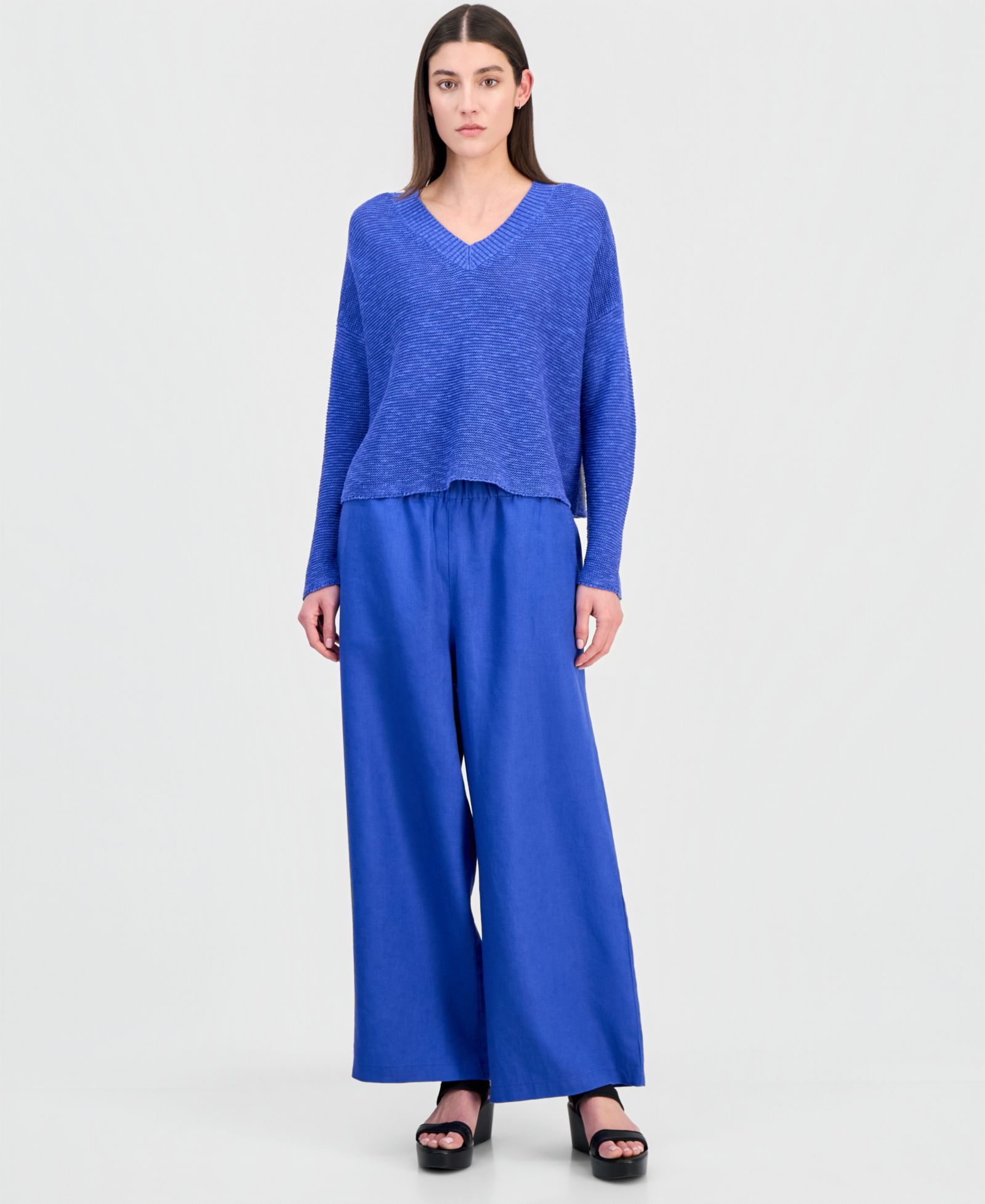 Женские брюки Eileen Fisher Plus Size широкие