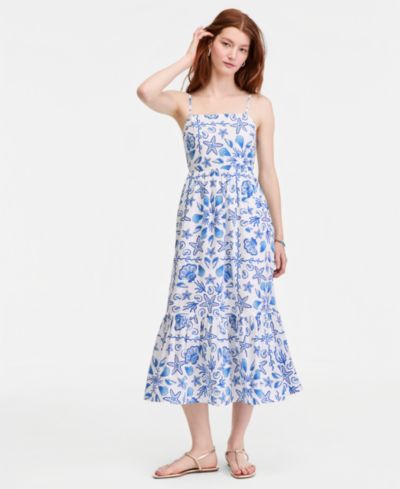 Женское миди-платье On 34th Cotton Poplin с открытой спиной