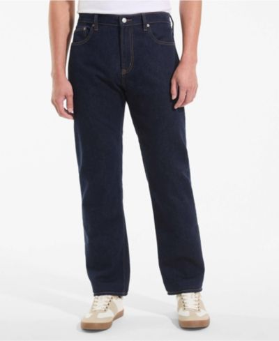 Мужские джинсы Lands' End Stretch Easy Classic Fit, синие