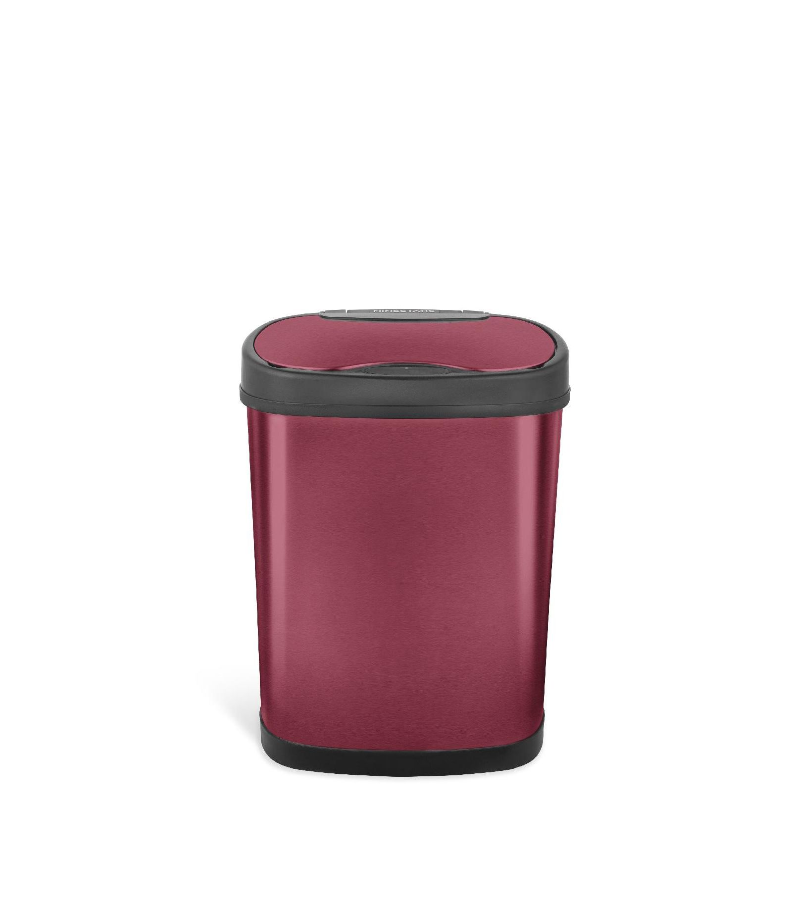 NINESTARS Oval Motion Sensor Trash Can 3.9 Gallon