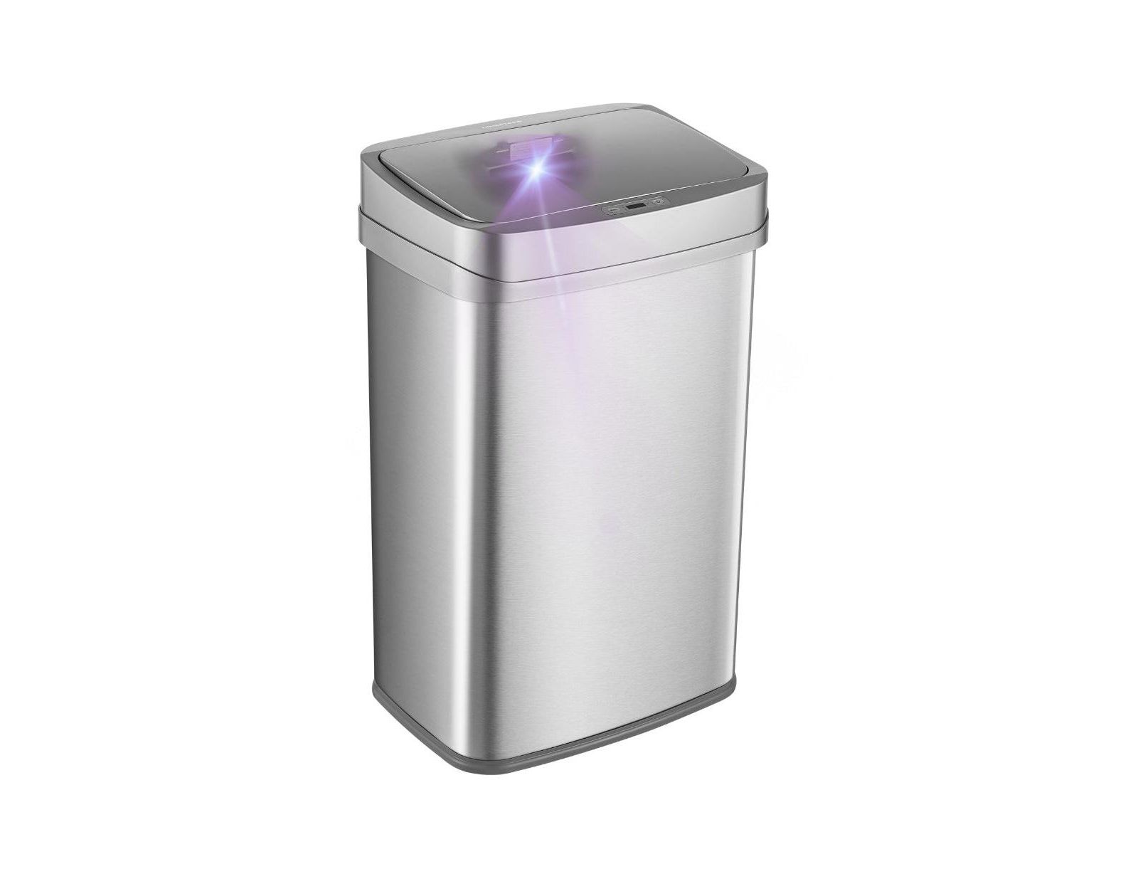 Ninestars Nova Series 13 Gallon Odor Elimating Automatic Kitchen Trash Can