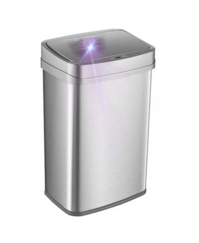 Ninestars Nova Series 13 Gallon Odor Elimating Automatic Kitchen Trash Can
